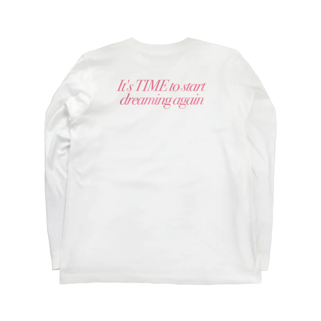 baconcherryの210628 / pink ロングスリーブTシャツの裏面