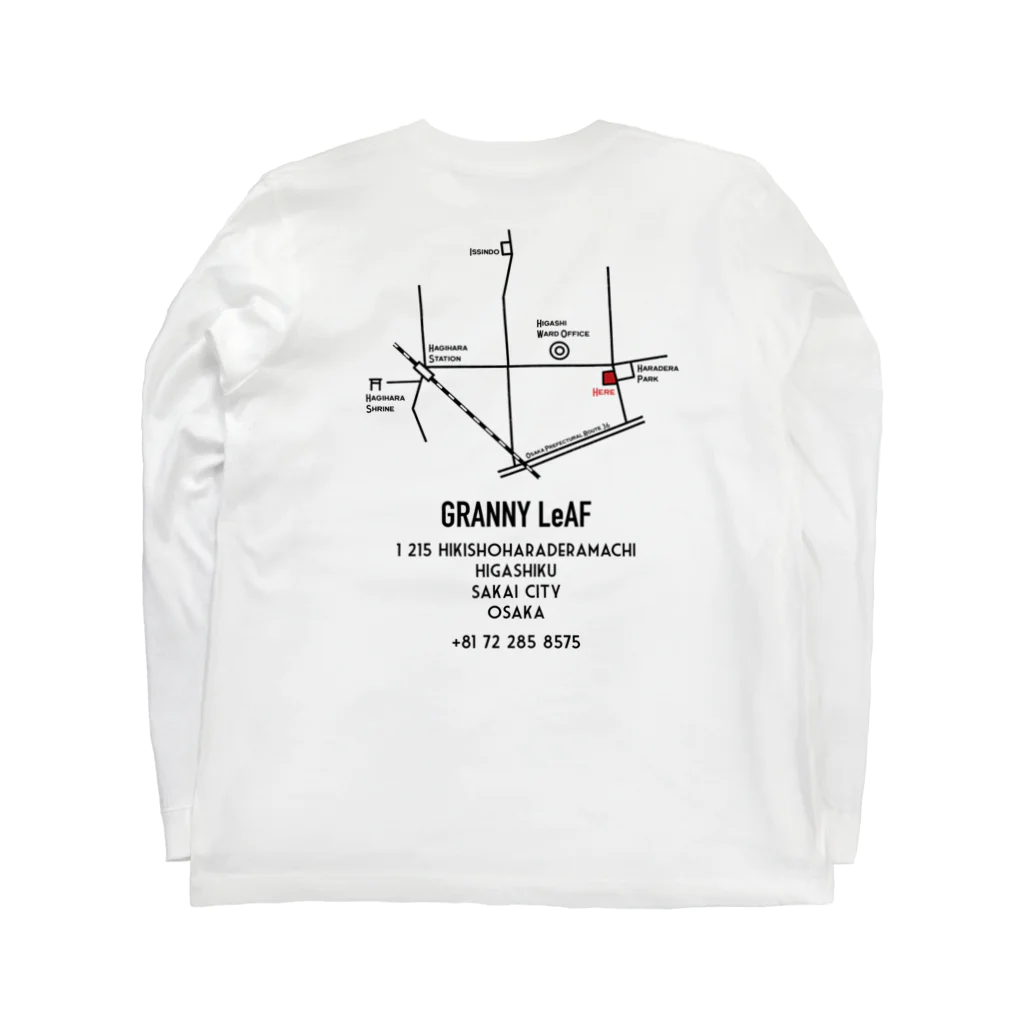 GRANNY LeAFのHagiharatenjin Long Sleeve T-Shirt :back