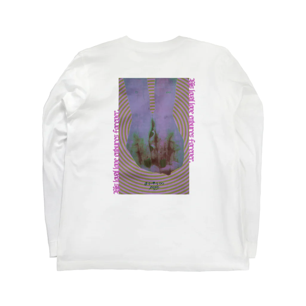 1999-の0↔∞ Long Sleeve T-Shirt :back