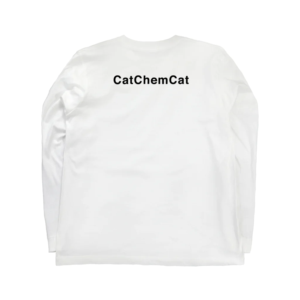 KHのcatchemcat(保護猫) Long Sleeve T-Shirt :back