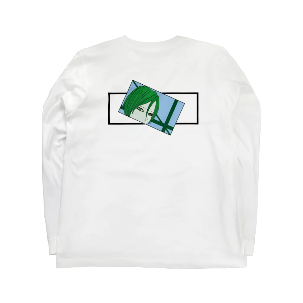 TalkingのGreen ロングスリーブTシャツの裏面