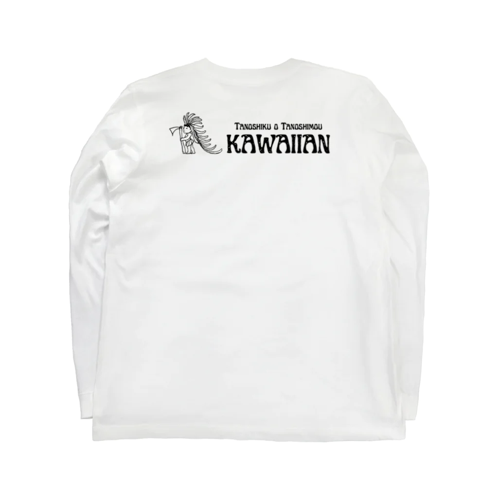 横濱キッドソウル ONLINEshopのネイティブBKAWAIIAN Long Sleeve T-Shirt :back