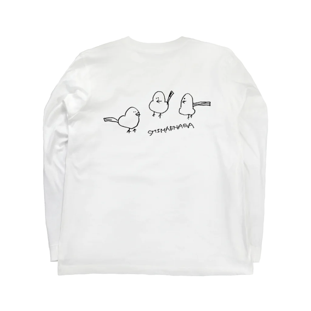 KAJI / ChiwonのSHIMAENAGA Long Sleeve T-Shirt :back