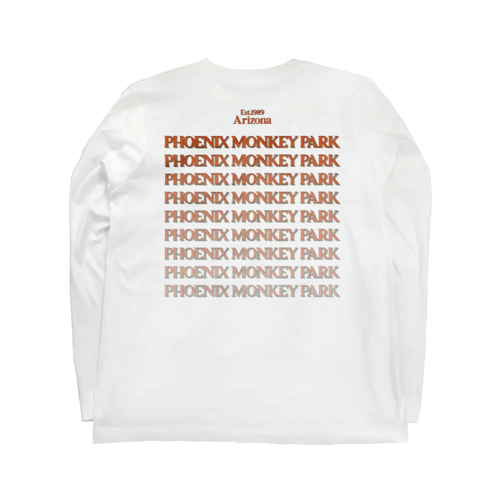 Parallel Imaginary Gift ShopのPOENIX MONKEY PARK ロングスリーブTシャツの裏面