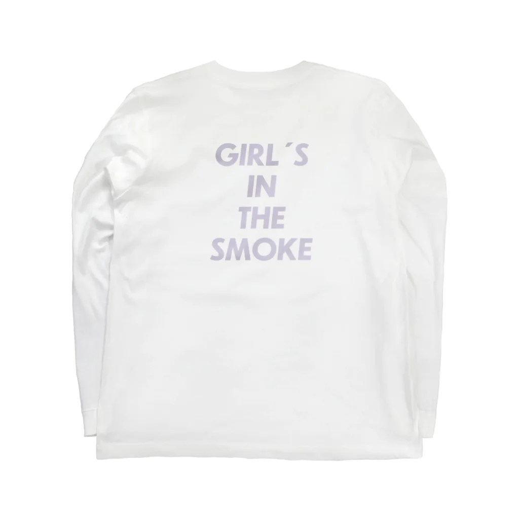 GIRL'S IN THE SMOKEのGIRL'S IN THE SMOKEロゴアイテム Long Sleeve T-Shirt :back