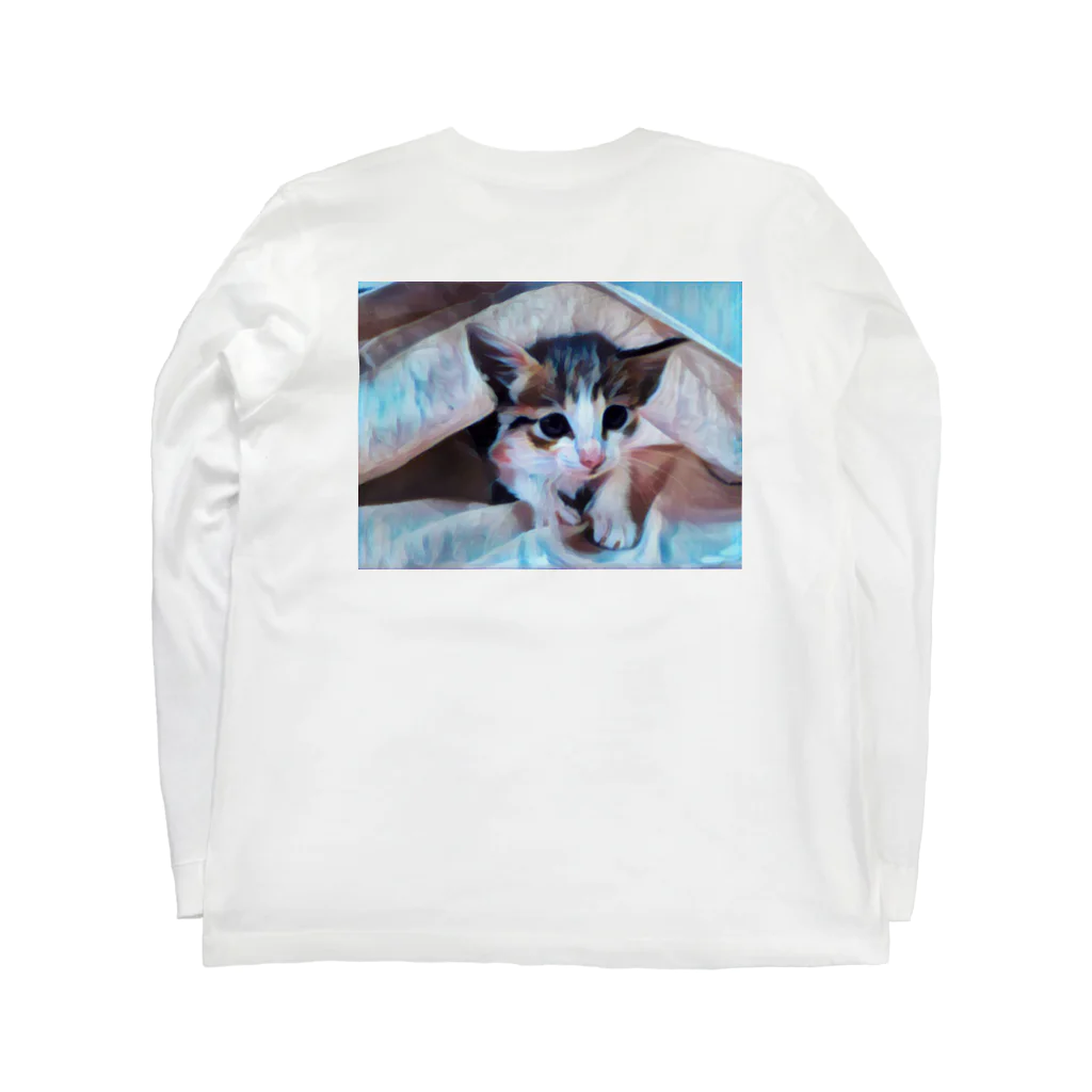 PuRiHaの子猫ちゃん Long Sleeve T-Shirt :back