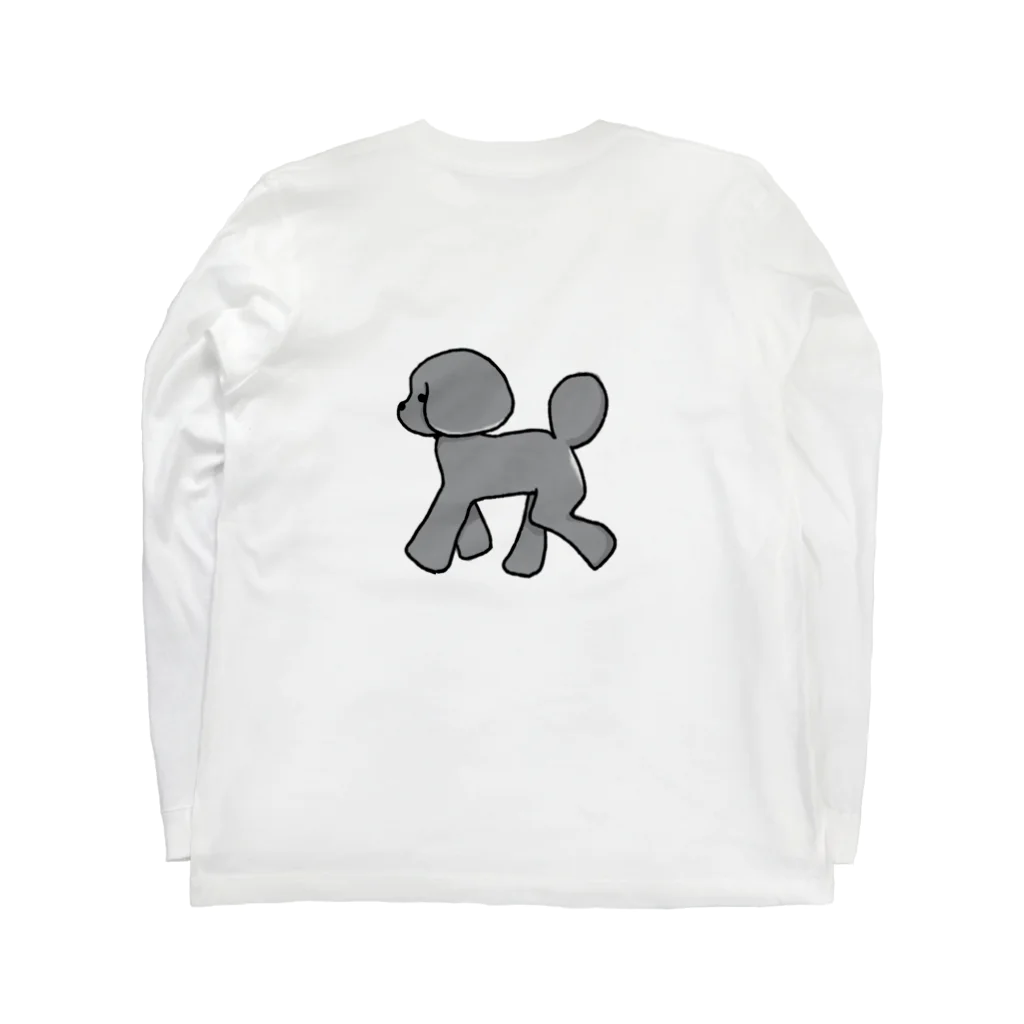 どりしろ日記のどりしろ Long Sleeve T-Shirt :back