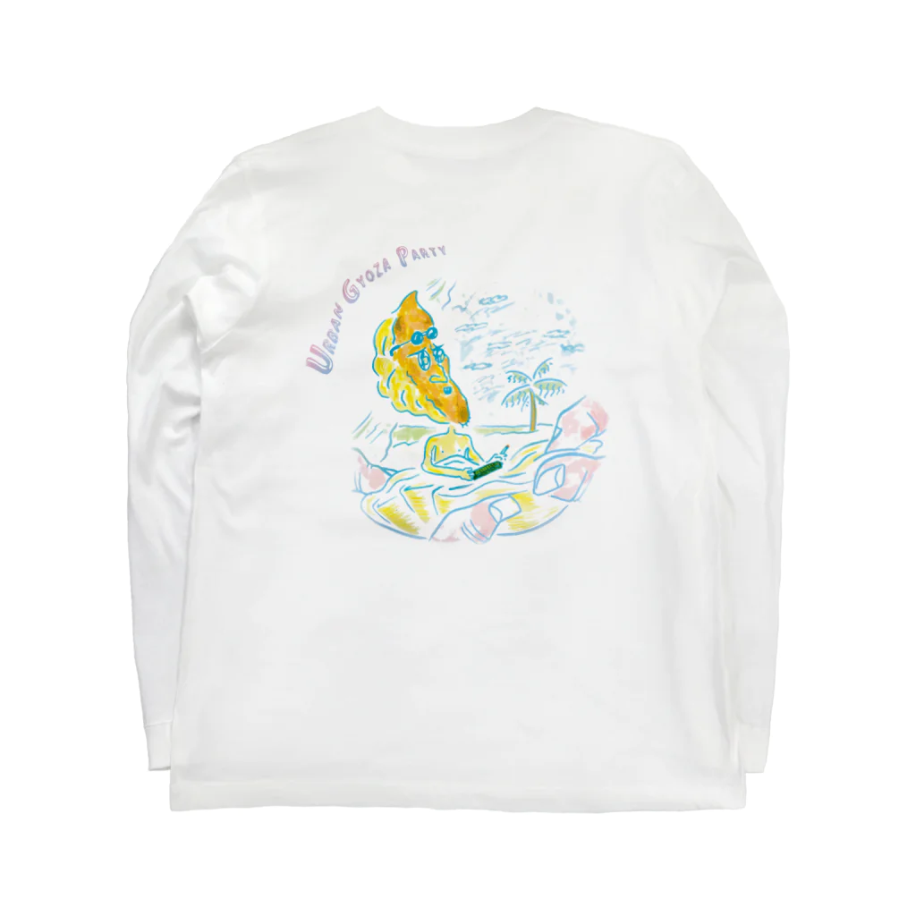 新日本紀行のGYOZA PAR-T （Buck Print） Long Sleeve T-Shirt :back