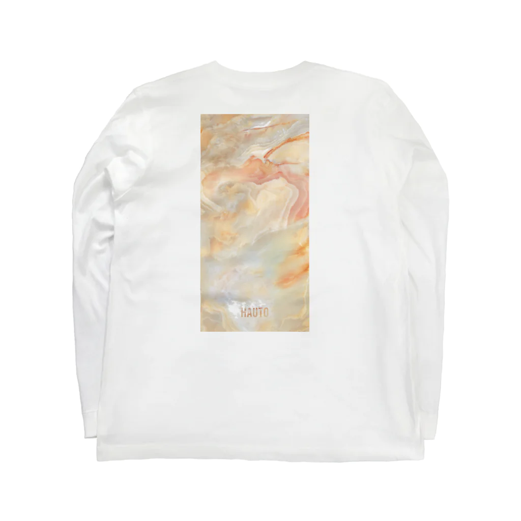 HautoのHAUTO Marble T-Shirts 2021 ロングスリーブTシャツの裏面