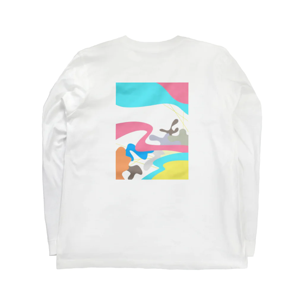 えまのFlying high in the sky Long Sleeve T-Shirt :back