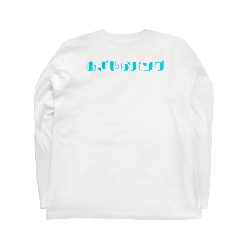 wacolorのあざやかパンダ Long Sleeve T-Shirt :back