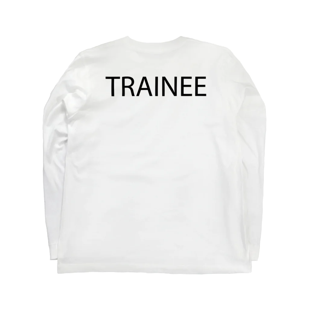 MUGENGEN (ムゲンゲン)のTRAINEE letter BK Long Sleeve T-Shirt :back