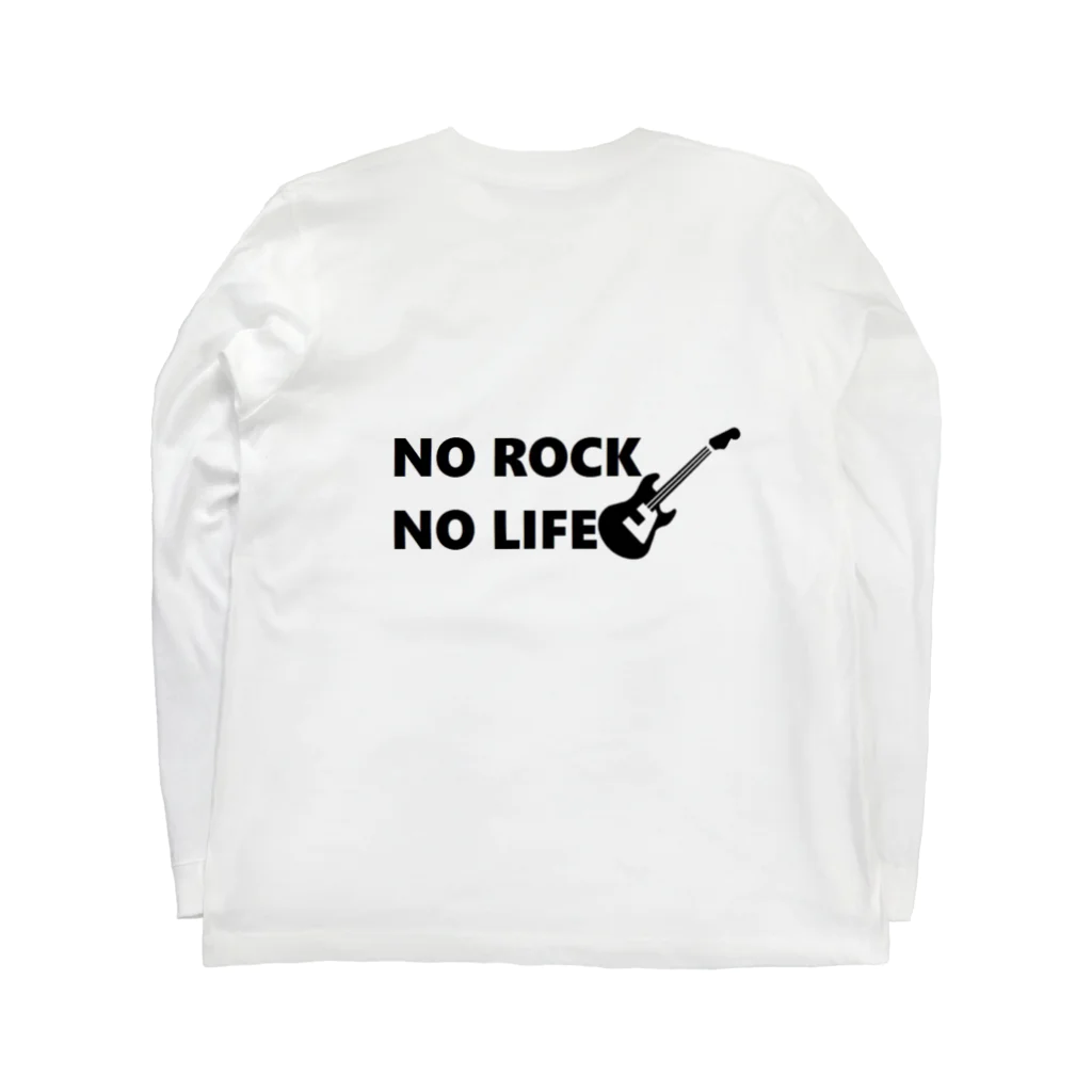 Chiho3のNO ROCK NO LIFE ロングスリーブTシャツの裏面