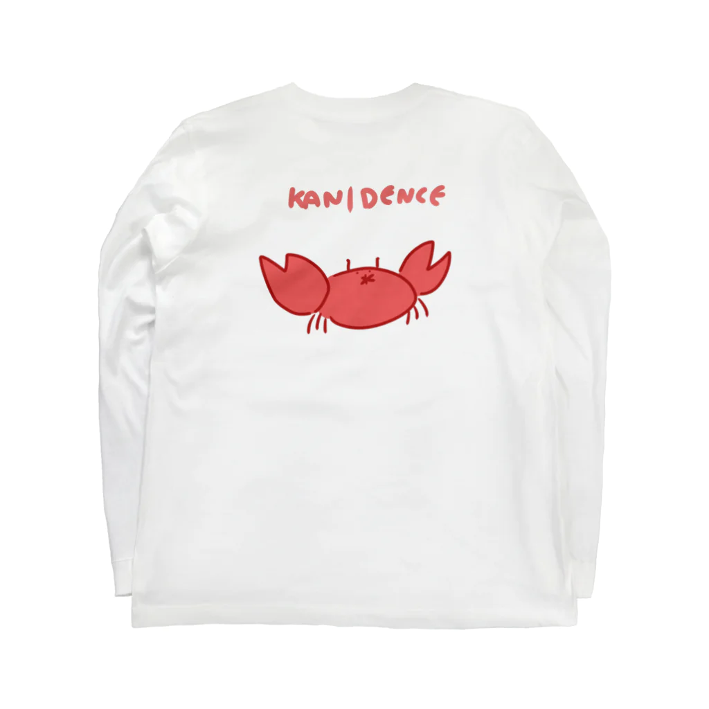 ﾔﾏｯｼ-のカニデンス Long Sleeve T-Shirt :back