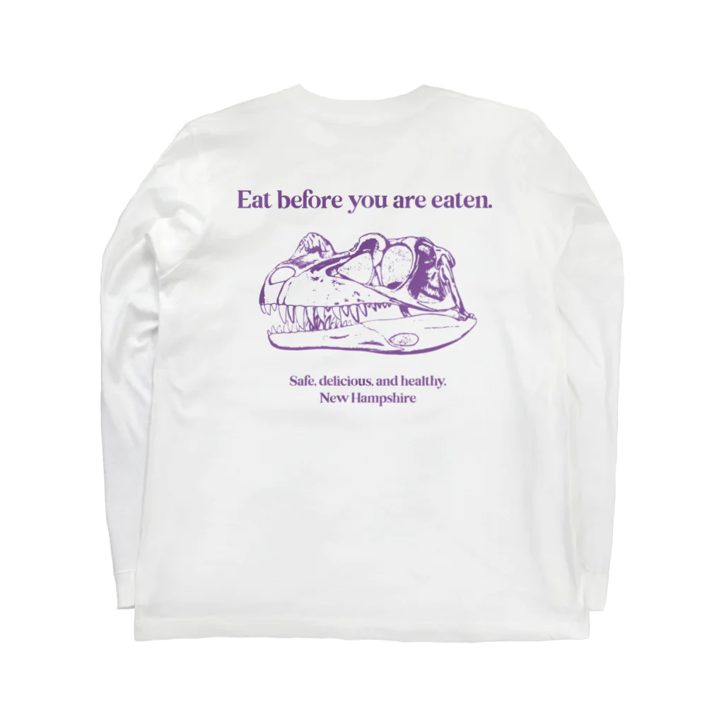 Parallel Imaginary Gift ShopのDino Diner Long Sleeve T-Shirt :back