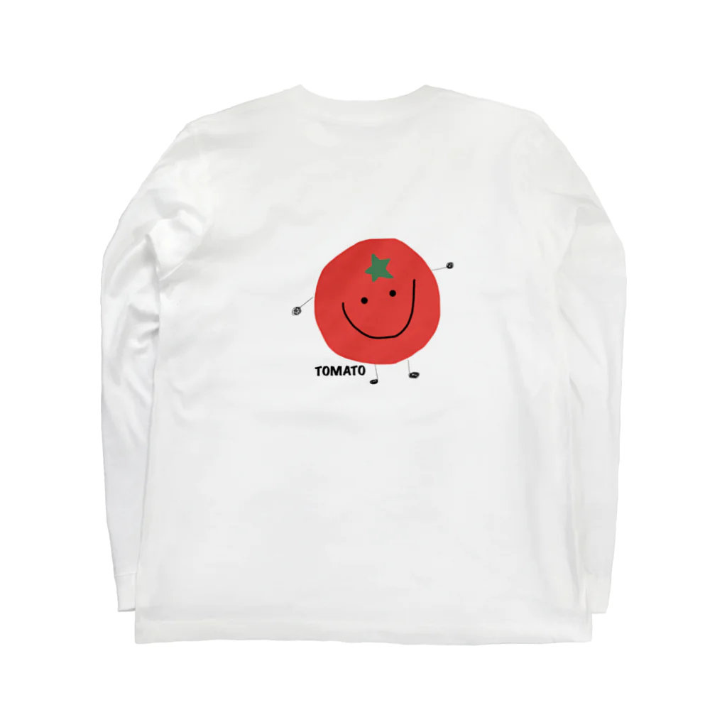 MieL shopのTOMATO ロングスリーブTシャツの裏面