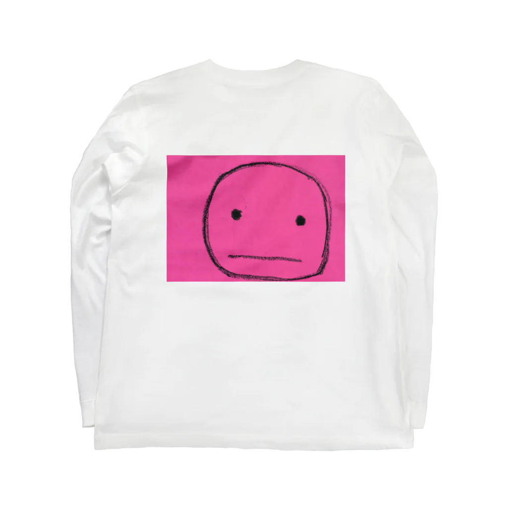 すぷらのHundred faces Long Sleeve T-Shirt :back