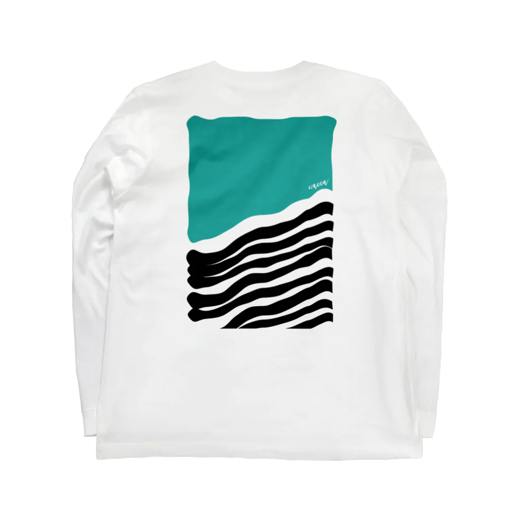 waccaのTurquoise Long Sleeve T-Shirt :back