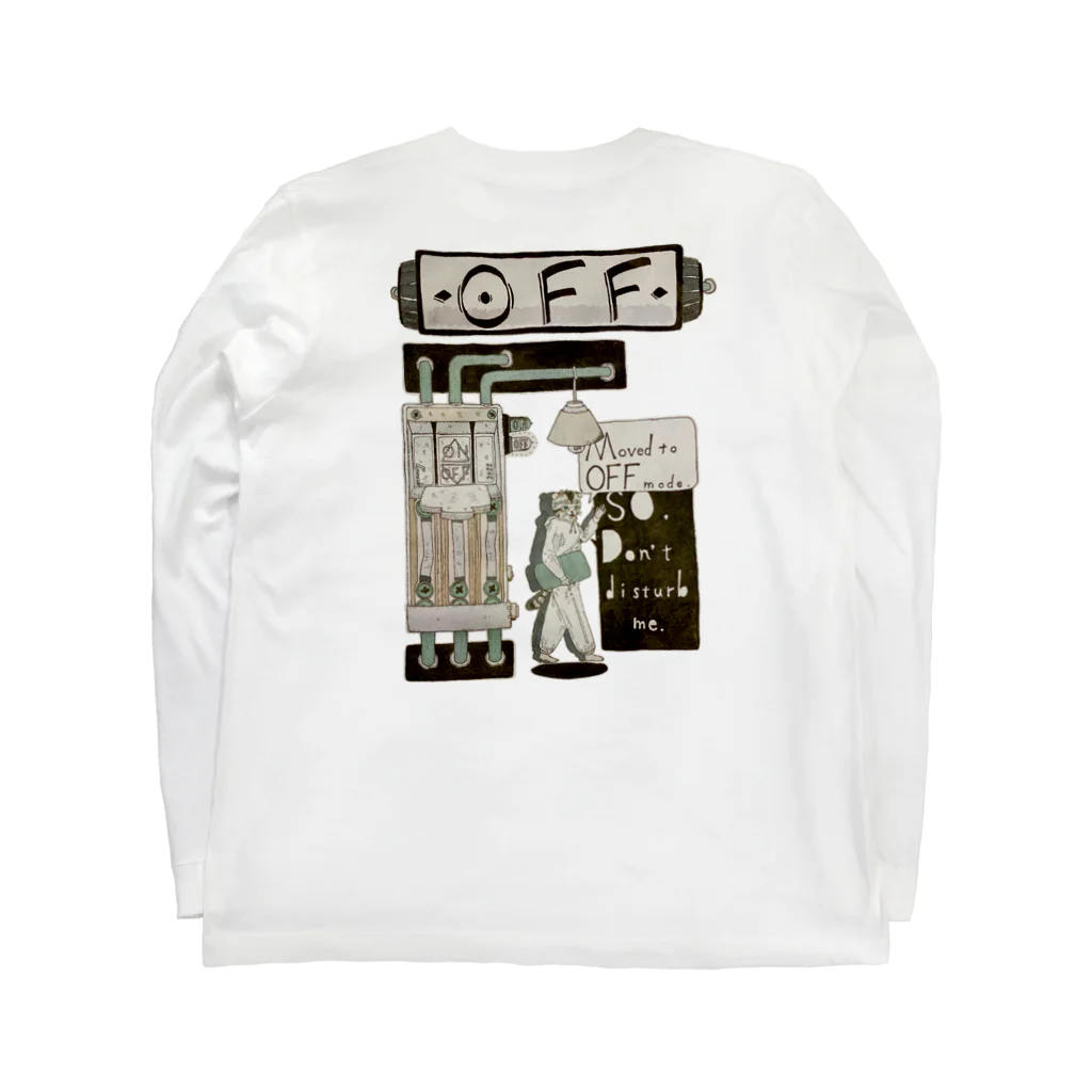 Psychoalのオフモード Long Sleeve T-Shirt :back