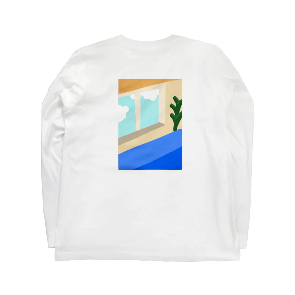 >>>>> Abstractive SERIES <<<<<のliving ロングスリーブTシャツの裏面