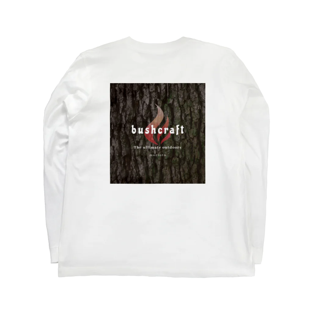 namiotoのbushcraft×morioto ロングスリーブTシャツの裏面