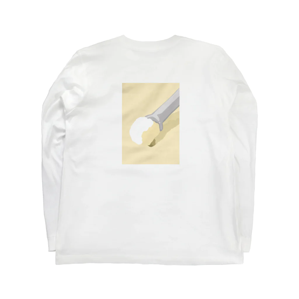 >>>>> Abstractive SERIES <<<<<のscoop Long Sleeve T-Shirt :back