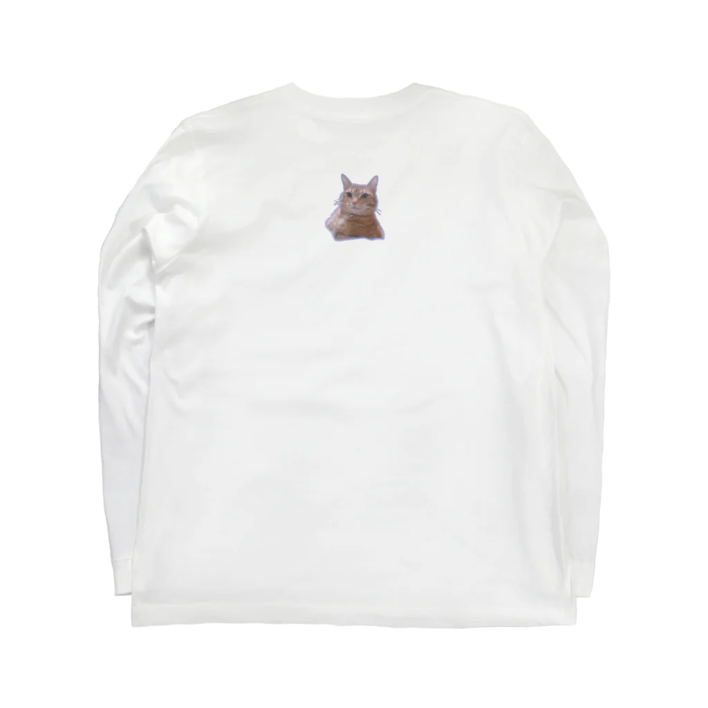 moo_chi_MikanのCat Long Tee 2 ロングスリーブTシャツの裏面