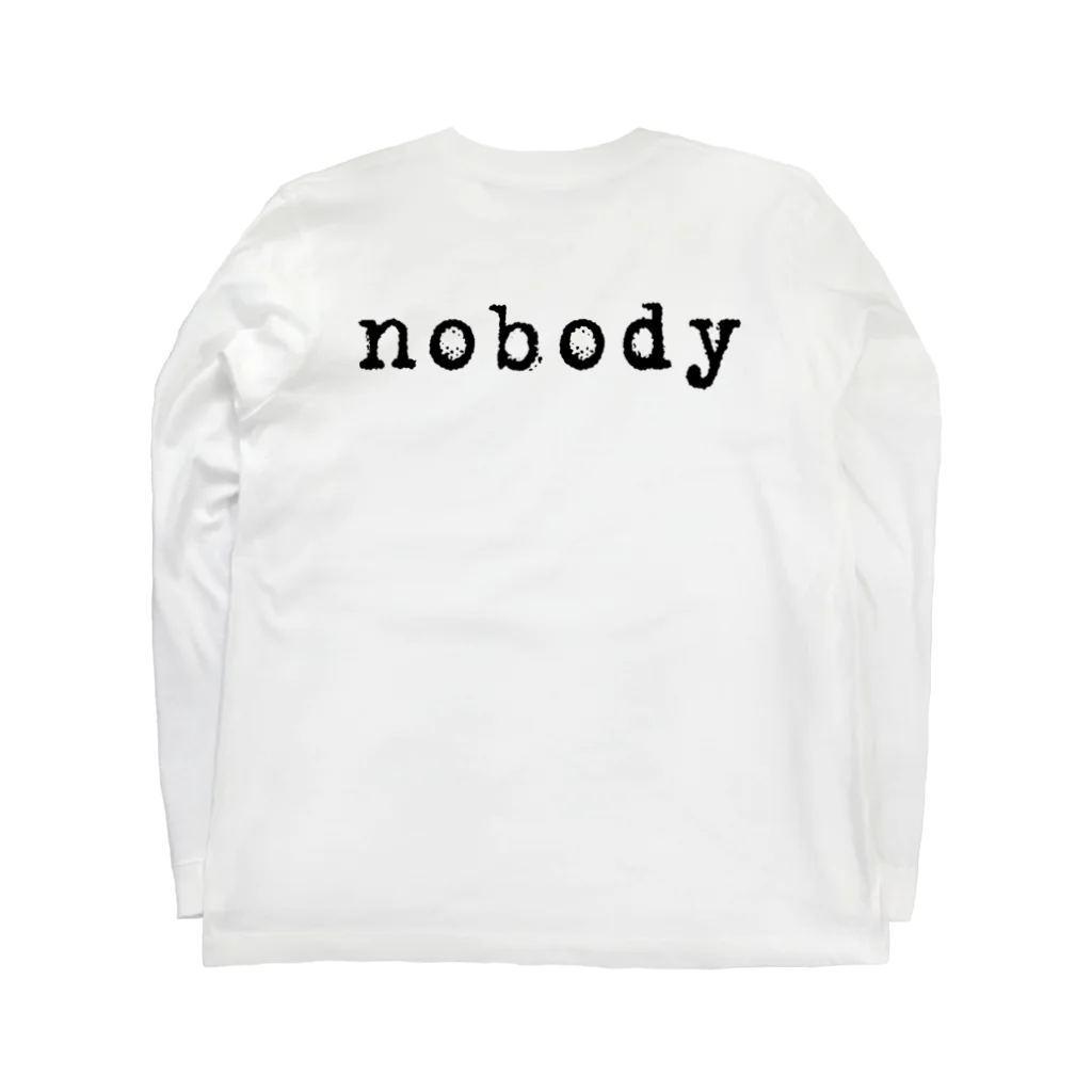 しゃい君🍬のnobody ロングスリーブTシャツの裏面