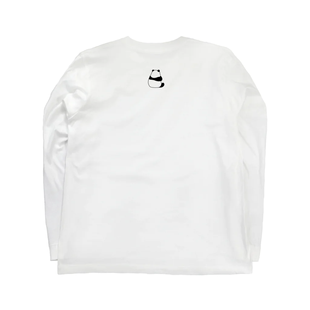 chippokeのころころパンダ Long Sleeve T-Shirt :back