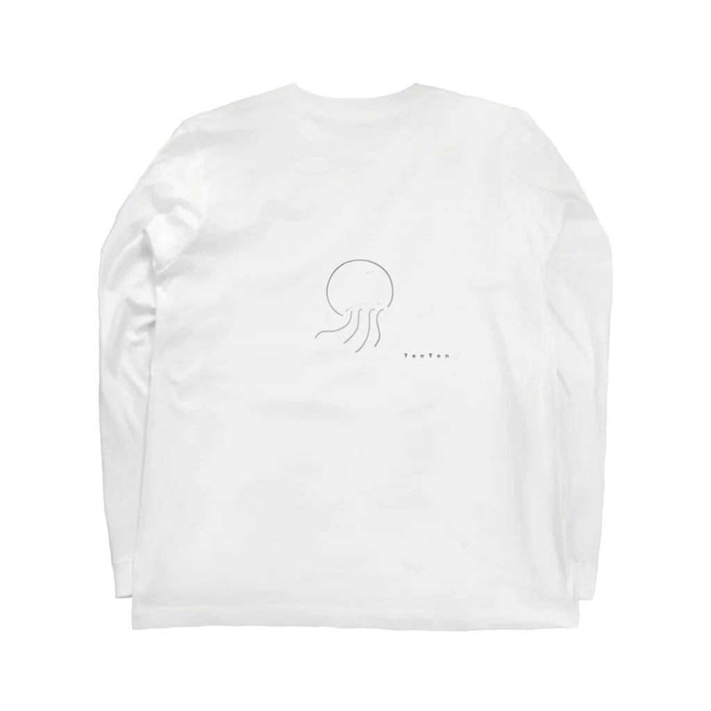 TenTen〇のTenTen〇 ～クラゲ～ Long Sleeve T-Shirt :back