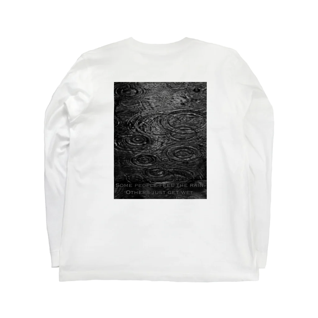 HRMSの雨 Long Sleeve T-Shirt :back