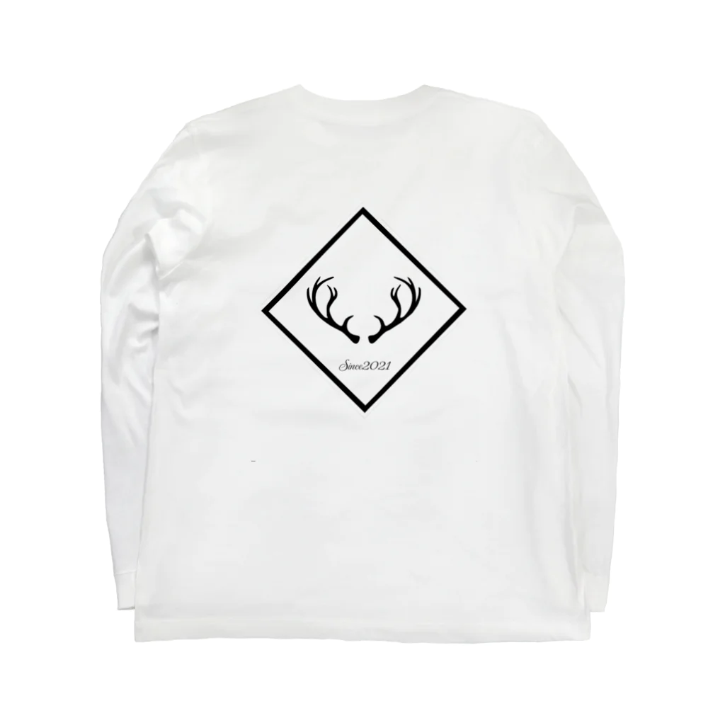 Chill Out Doorの21FW White Boxlogo  Long Sleeve T-Shirt :back
