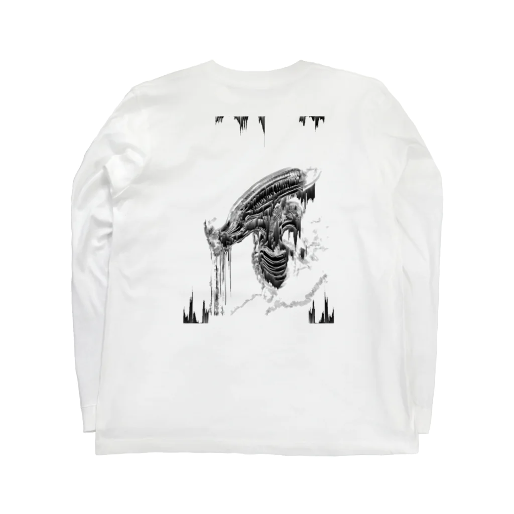 RMk→D (アールエムケード)のH.R gigerに捧ぐ　2022年 Long Sleeve T-Shirt :back