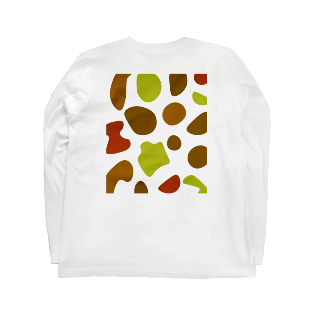 KOSのorganic shape/06 ロングスリーブTシャツの裏面