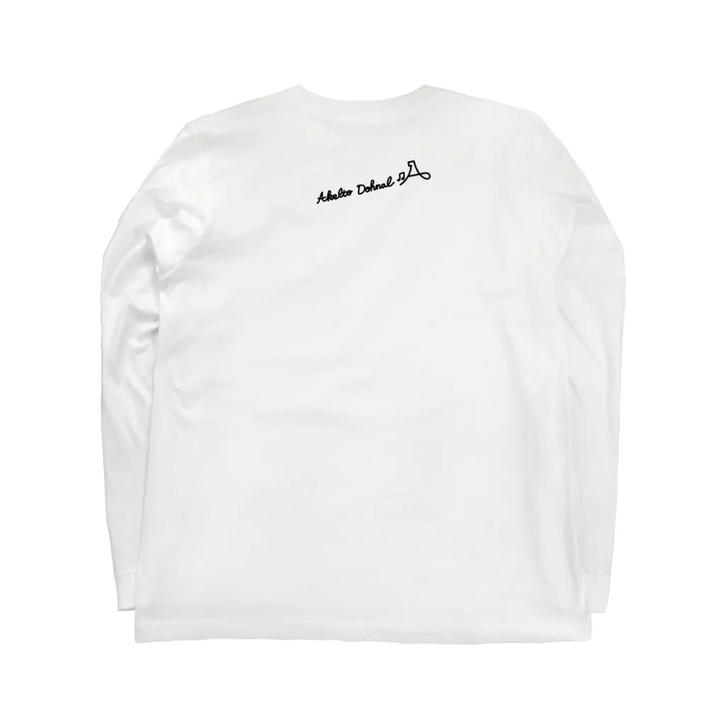 Akelto Dohnal のSNOWMAN（スノーマン） Long Sleeve T-Shirt :back