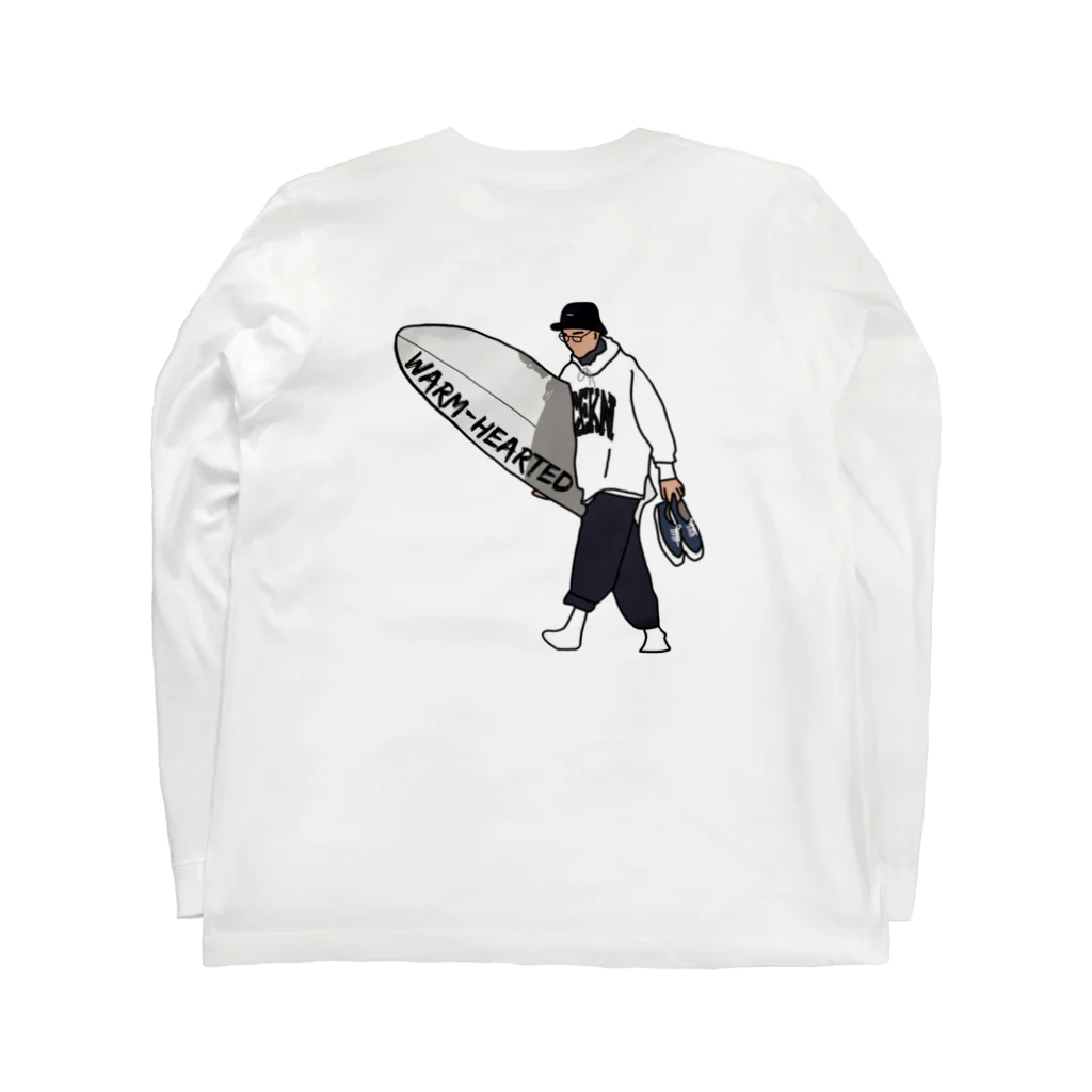 JBYSのWarm-hearted Long Sleeve T-Shirt :back