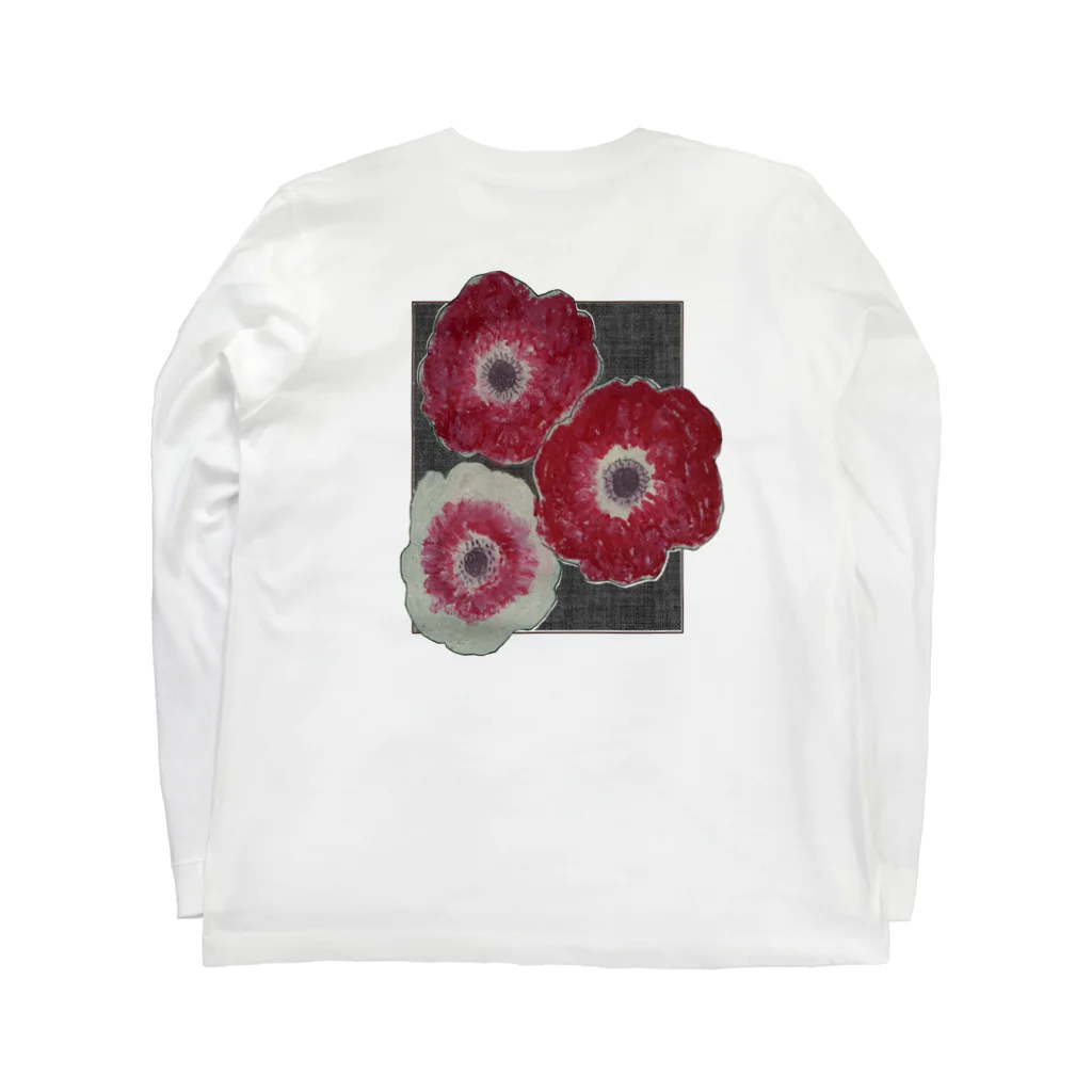 nattoooのアネモネ4 Long Sleeve T-Shirt :back