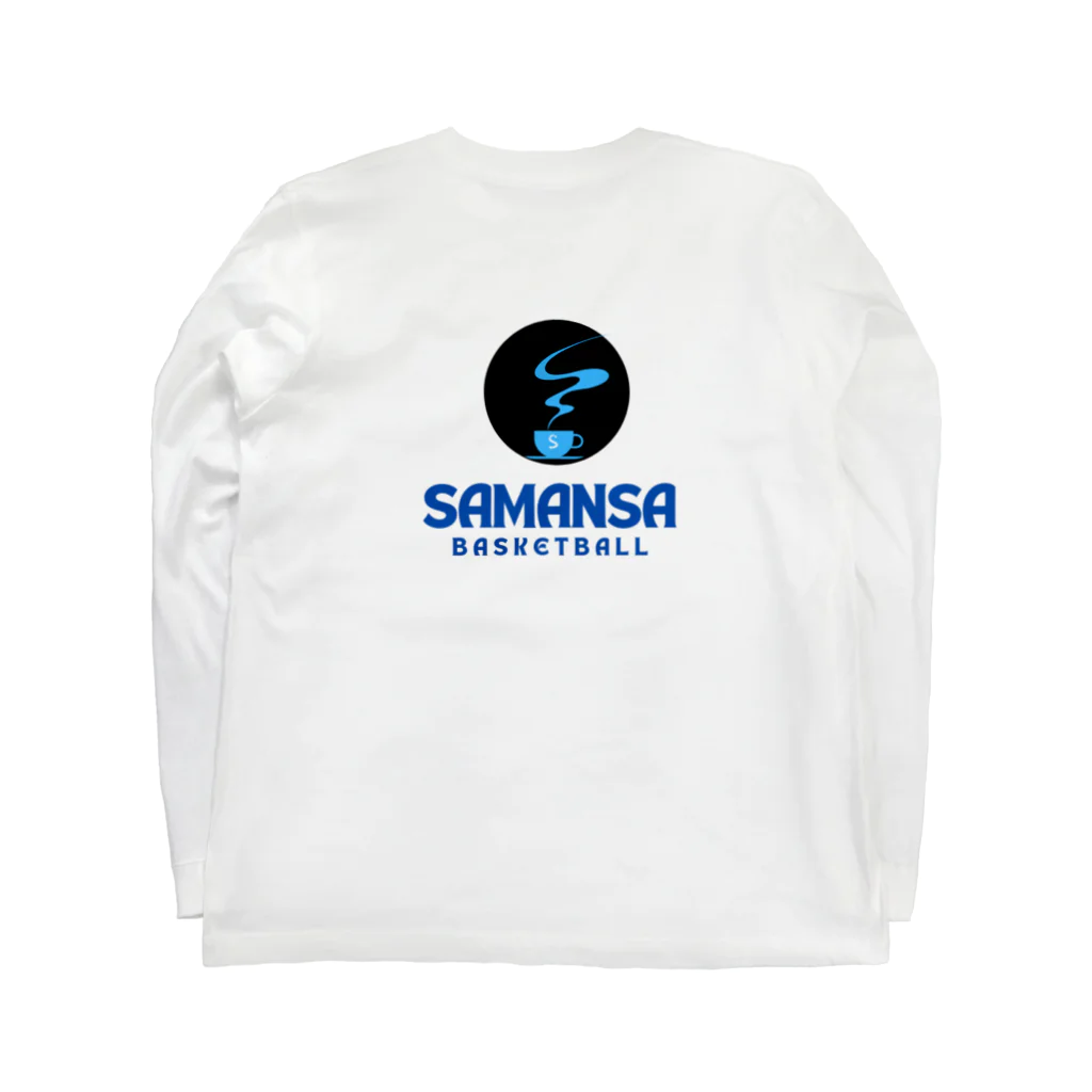 SAMANSA officialのSAMANSA　オリジナルグッズ Long Sleeve T-Shirt :back