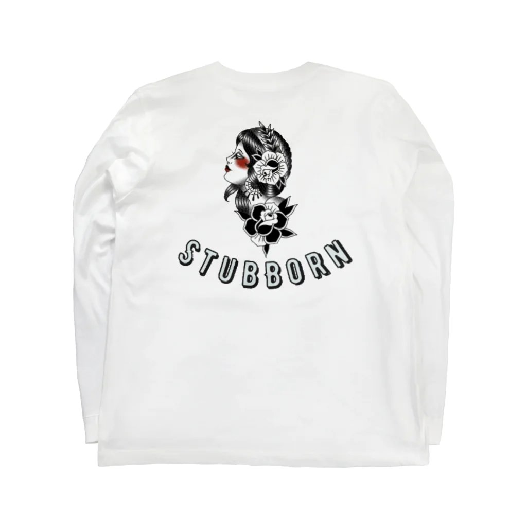 StubBorn（スタボン）のpinup girl Long Sleeve T-Shirt :back