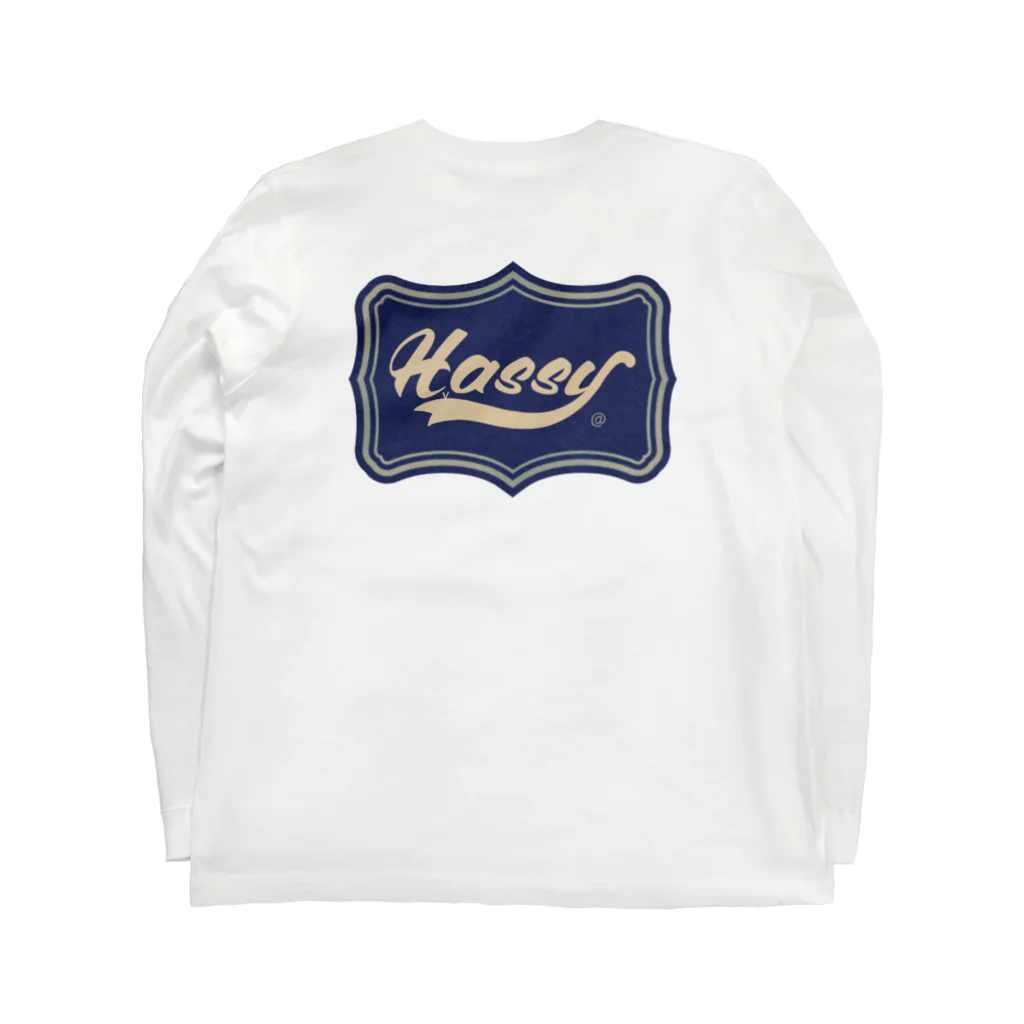 Hassy StoreのHassyオリジナルグッズ ロングスリーブTシャツの裏面