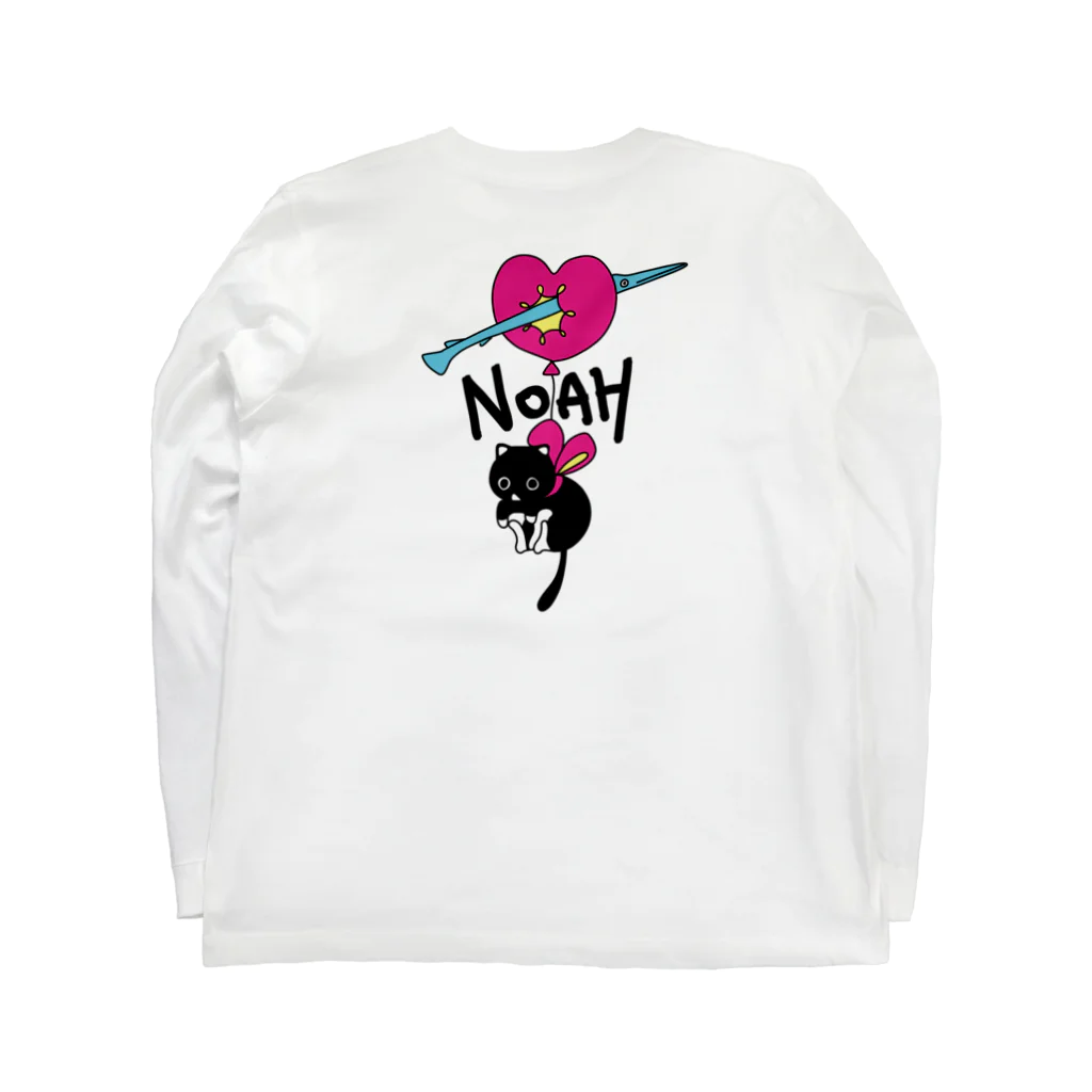 NoAH’s storeのサーニャとダツ Long Sleeve T-Shirt :back