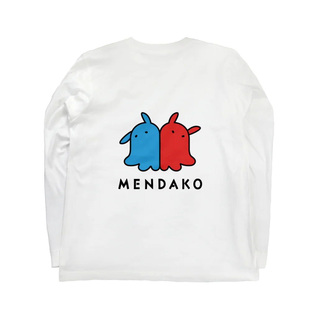 MaquariuMのめんだこちゃんロゴ Long Sleeve T-Shirt :back