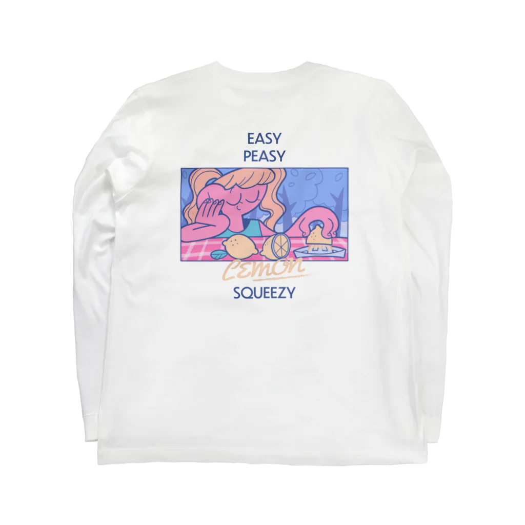 水沢石鹸のEZPZ Long Sleeve T-Shirt :back