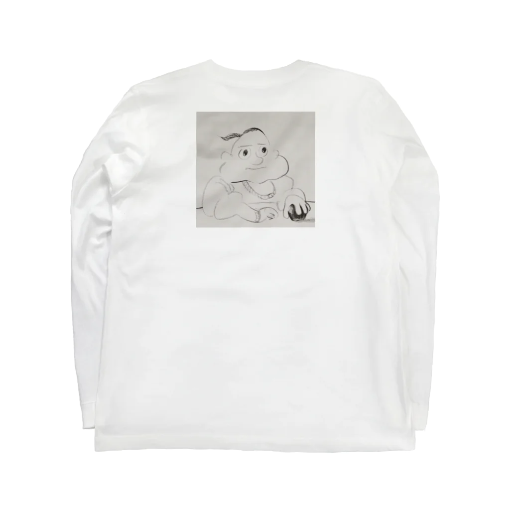 ３リットルヤカンのzaki Long Sleeve T-Shirt :back