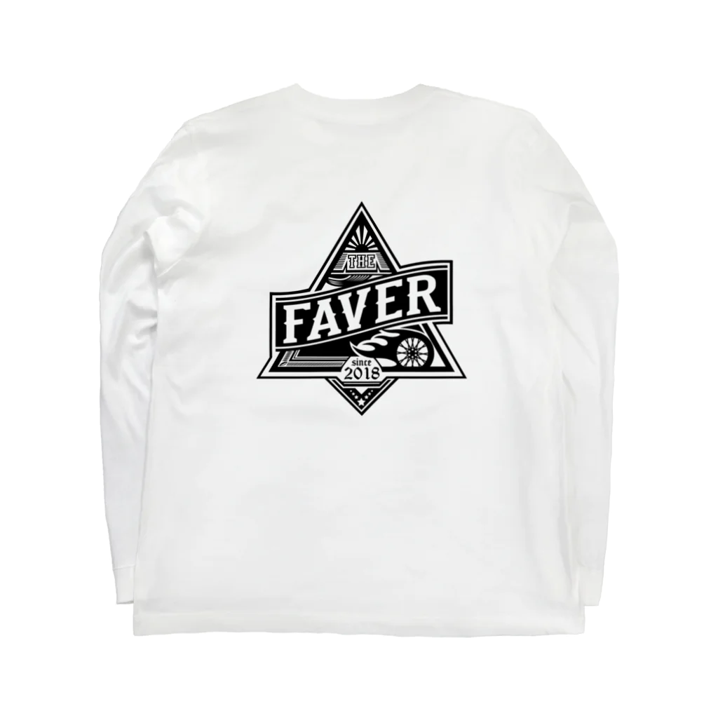 FAVERのFAVER-BIG Long Sleeve T-Shirt :back