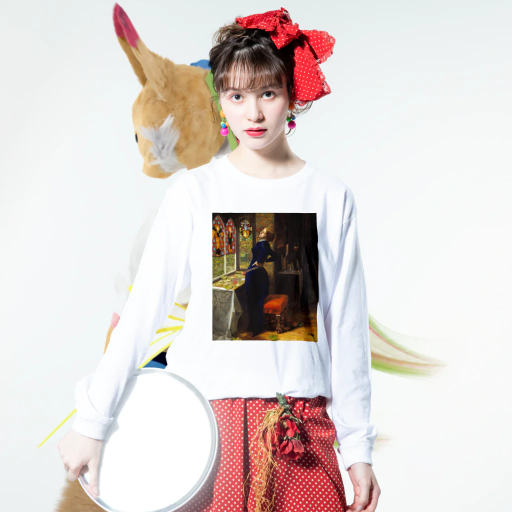 世界美術商店のマリアナ / Mariana Long Sleeve T-Shirt :model wear (front)