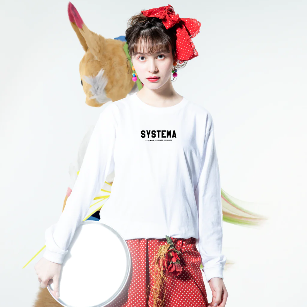 システマ東京のSYSTEMA Long Sleeve T-Shirt :model wear (front)