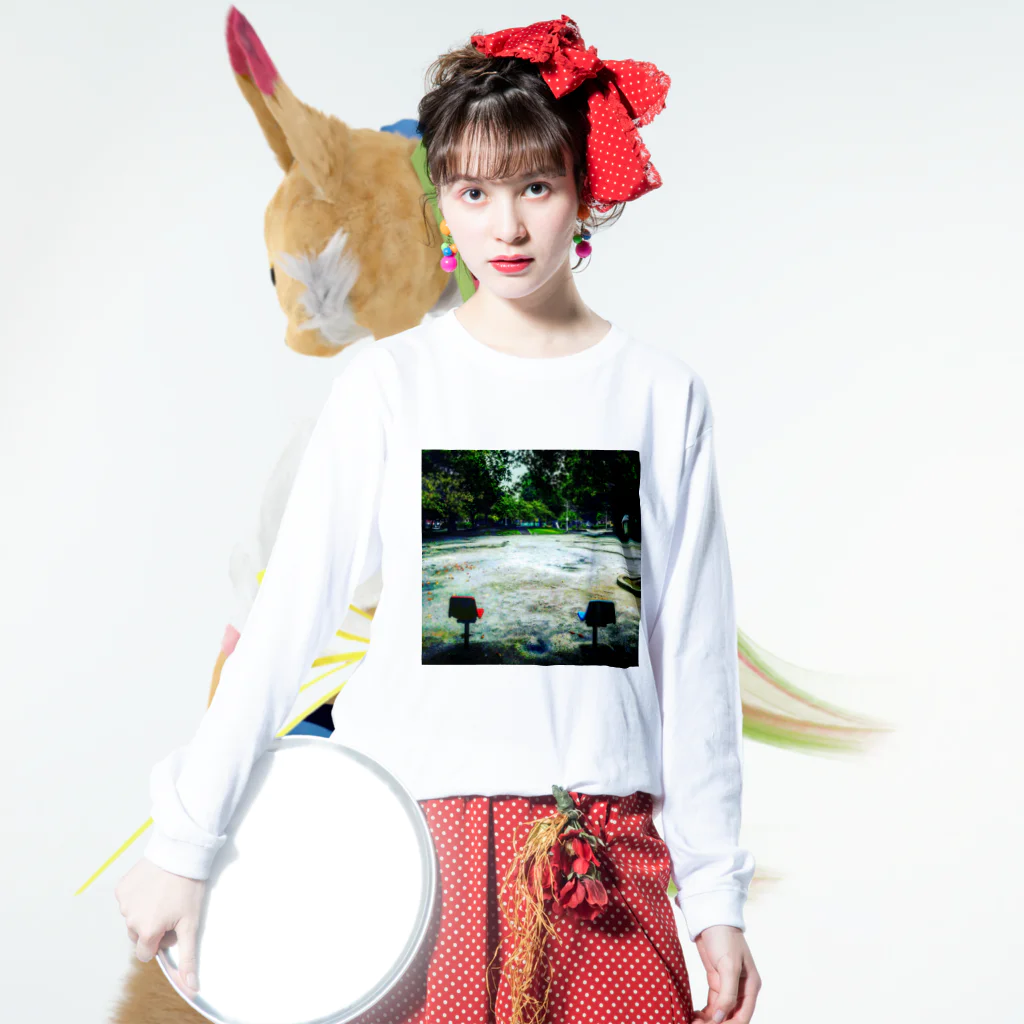 ART PHOTO ONLINE SHOPのR&B ロングスリーブTシャツの着用イメージ(表面)