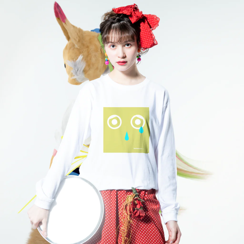 SS14 Projectのkafunsho(Kafun color) ロングスリーブTシャツの着用イメージ(表面)