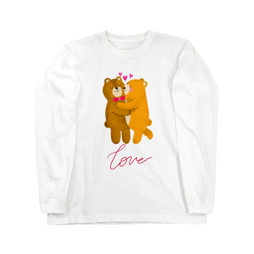 LoveAnimalのくまちゃん in LOVE Long Sleeve T-Shirt